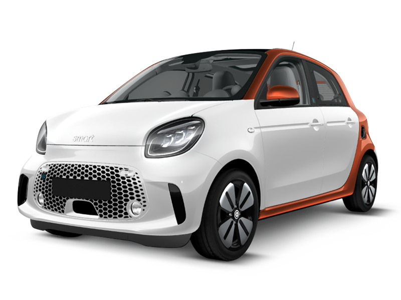 SMART EQ FORFOUR - T.RENT - Noleggio mezzi in Costa Smeralda - Olbia - Sardegna